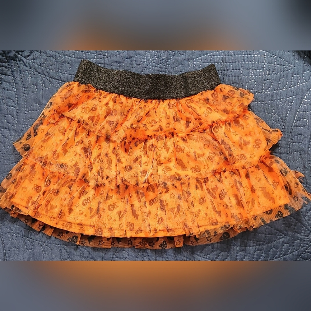 Girls Halloween TuTu size 3T